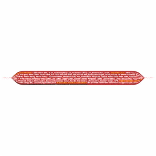 Rachael Ray Nutrish Soup Bones Beef Dog Chew Bones Perspective: left