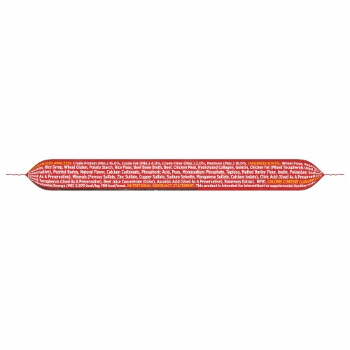 Rachael Ray Nutrish Soup Bones Beef Dog Chew Bones Perspective: left