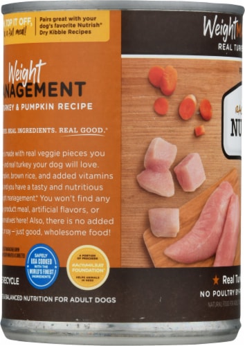 Rachael Ray Nutrish® Turkey & Pumpkin Patte Wet Dog Food Perspective: left