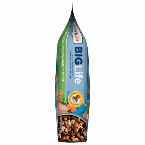 Rachael Ray™ Nutrish® Big Life Savory Chicken Veggie & Barley Dry Adult Dog Food Perspective: left