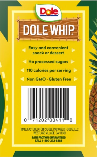 Dole® Pineapple Dole Whip® Cups Perspective: left