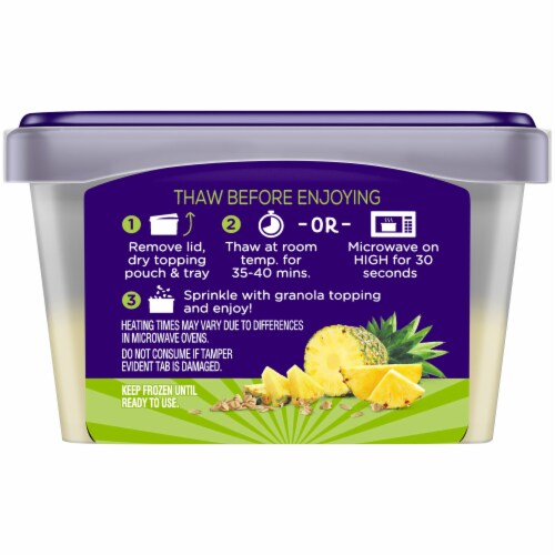 Dole® Whip Pineapple Banana Spoonable Smoothie Perspective: left