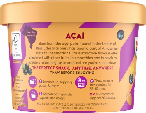 Dole® Protein Frozen Acai Bowl Perspective: left