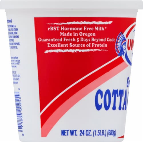 Umpqua Dairy Small Curd Cottage Cheese Perspective: left