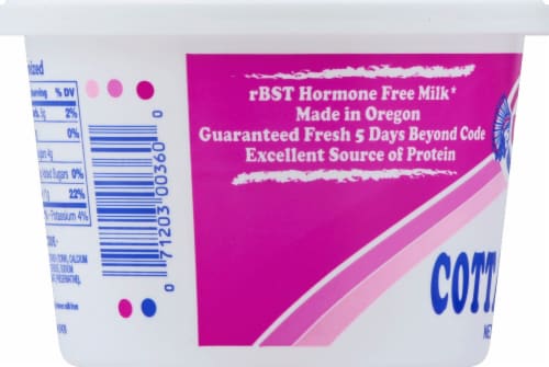 Umpqua Dairy Low Fat Cottage Cheese Perspective: left