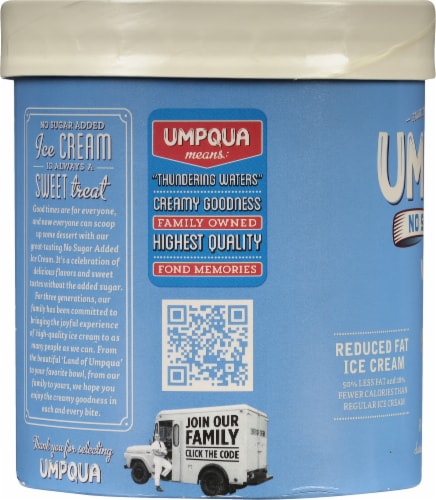 Umpqua Dairy Vanilla Ice Cream Perspective: left