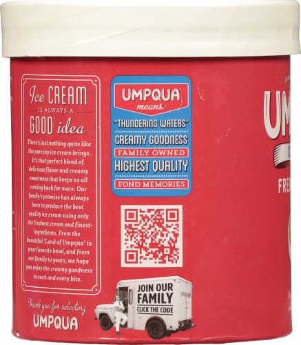 Umpqua Dairy French Vanilla Ice Cream Perspective: left