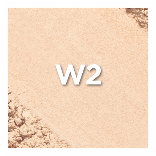 L'Oreal Paris True Match Super Blendable Oil-Free W2 Light Ivory Pressed Powder Perspective: left