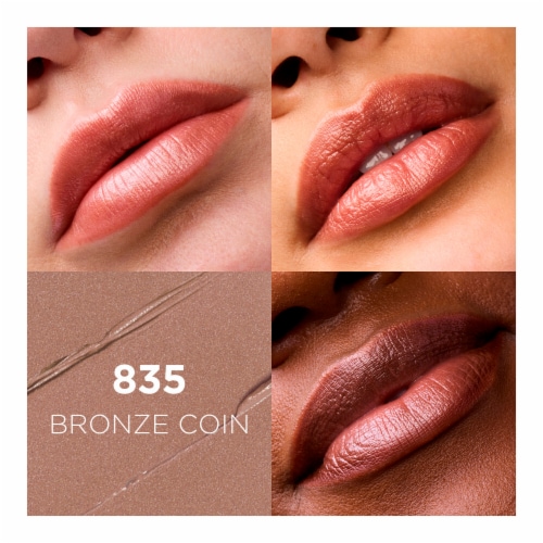 L'Oreal Paris Bronze Coin Colour Riche Lipstick Perspective: left