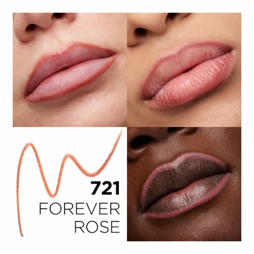 L'Oreal Paris Colour Riche Lip Liner 721 Forever Rose Perspective: left