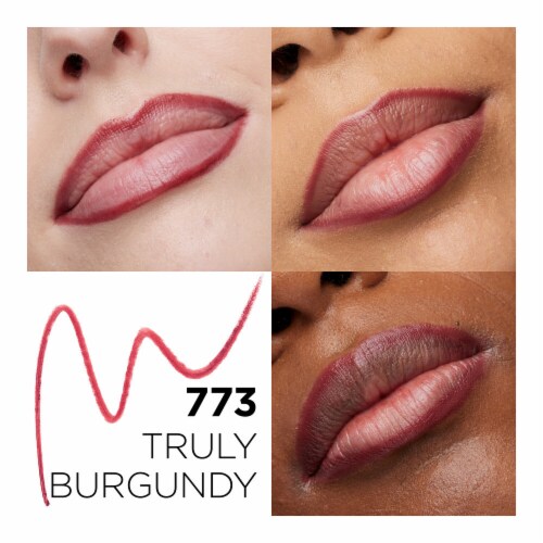 L'Oreal Paris Colour Riche Lip Liner 773 Truly Burgundy Perspective: left