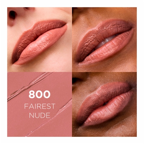L'Oreal Paris Colour Riche® 800 Fairest Nude Lipstick Perspective: left