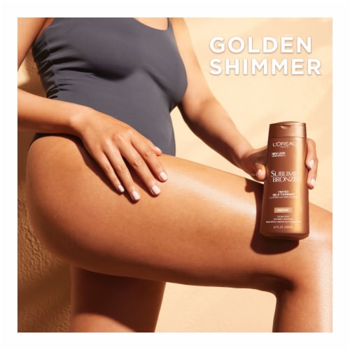 L'Oreal Paris Sublime Bronze Self-Tanning Lotion Perspective: left
