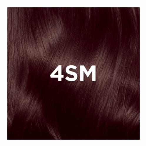 L'Oreal Paris Superior Preference 4SM Dark Soft Mahogany Brown Permanent Hair Color Perspective: left