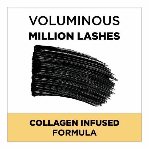 L'Oreal Paris Voluminous Million Lashes Black 645 Mascara Perspective: left
