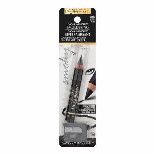L'Oreal Paris Voluminous Smoldering Eyeliner 645 Black Perspective: left