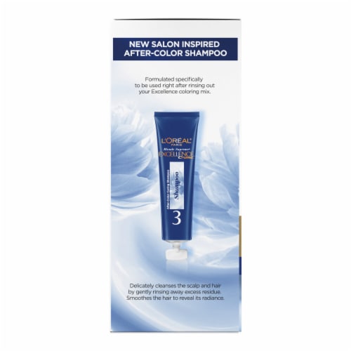 L'Oreal Paris Excellence Creme 01 Extra Light Ash Blonde Permanent Triple Care Hair Color Perspective: left