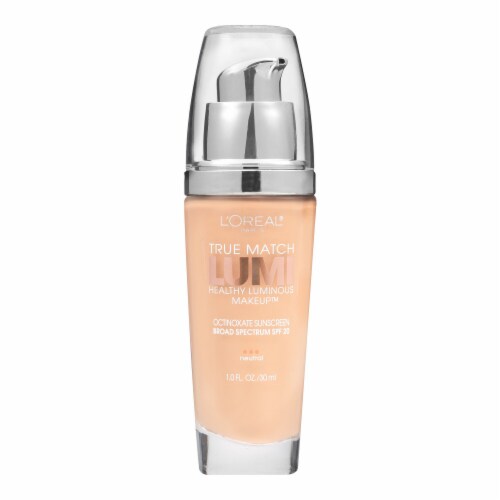L'Oreal Paris True Match Lumi Foundation N3 Natural Buff Perspective: left
