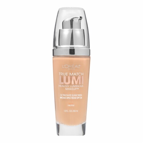 L'Oreal Paris True Match Lumi Foundation N4 Buff Beige Perspective: left