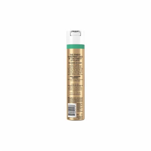 L'Oreal Paris Elnett Satin Extra Strong Hold Unscented Hair Spray Perspective: left
