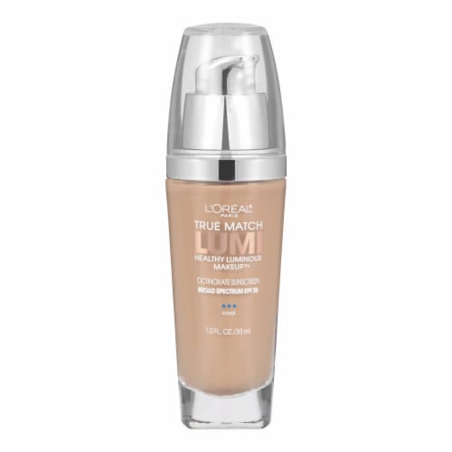 L'Oreal Paris True Match Lumi Foundation C3 Creamy Natural Perspective: left