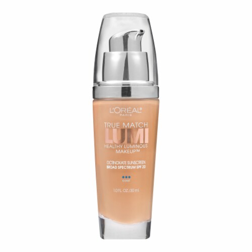 L'Oreal Paris True Match Lumi Foundation C4 Shell Beige Perspective: left
