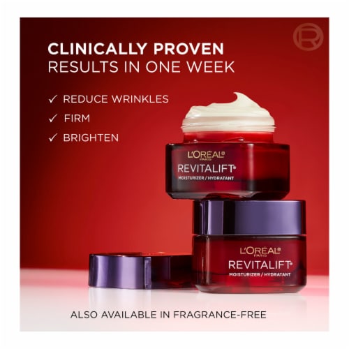 L'Oreal Paris Revitalift Triple Power Face Moisturizer Perspective: left