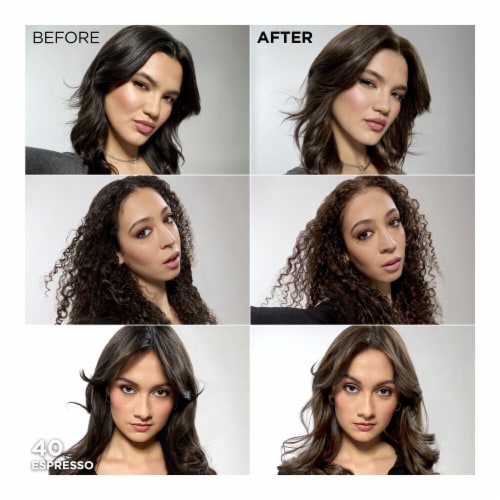 L'Oreal Paris Feria Permanent Hair Color 40 Espresso Perspective: left
