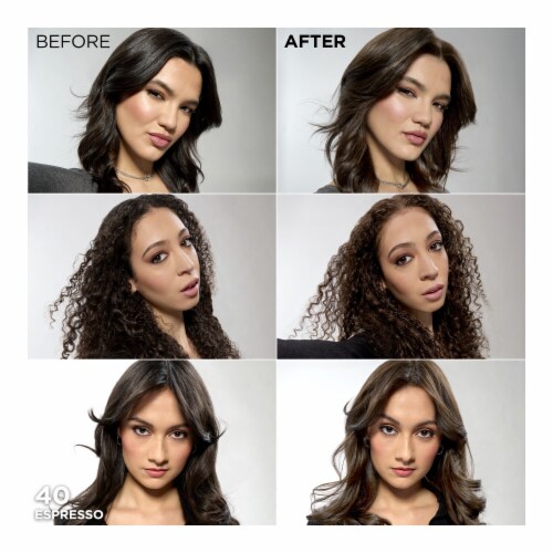 L'Oreal Paris Feria Permanent Hair Color 40 Espresso Perspective: left