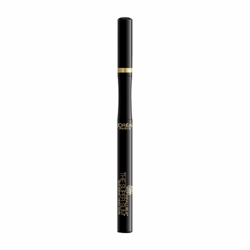 L'Oreal Paris Infallible Super Slim Liquid Eyeliner 400 Black Perspective: left