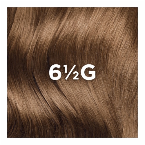 L'Oreal Paris Superior Preference 6.5G Lightest Golden Brown Permanent Hair Color Perspective: left