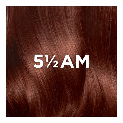 L'Oreal Paris Superior Preference Permanent Hair Color 5.5AM Medium Copper Brown Perspective: left