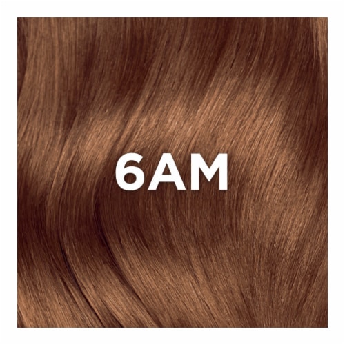 L'Oreal Paris Superior Preference 6AM Light Amber Brown Permanent Hair Color Perspective: left