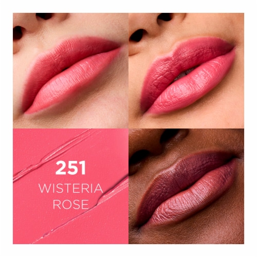 L'Oreal Paris Colour Riche Original Satin 251 Wisteria Rose Lipstick Perspective: left