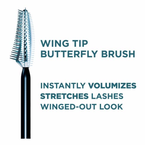 L'Oreal Paris Voluminous Butterfly Mascara Waterproof 871 Blackest Black Perspective: left