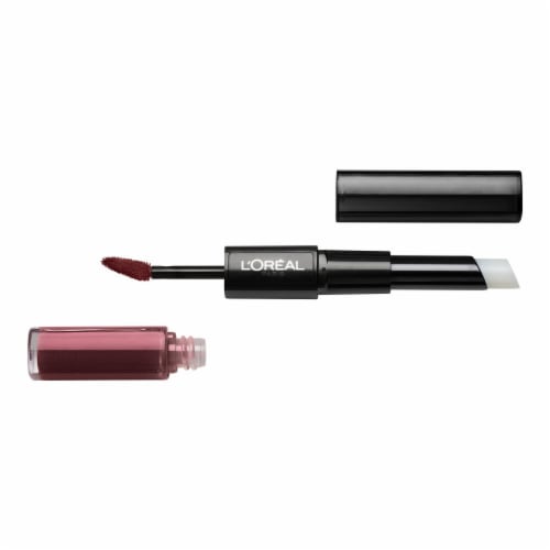 L'Oreal Infallible Pro Last 2 Step Lipstick 217 Cherry Noir Perspective: left