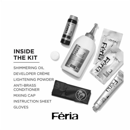 L'Oreal Paris Feria Permanent Hair Color High Intensity C74 Copper Crave Perspective: left