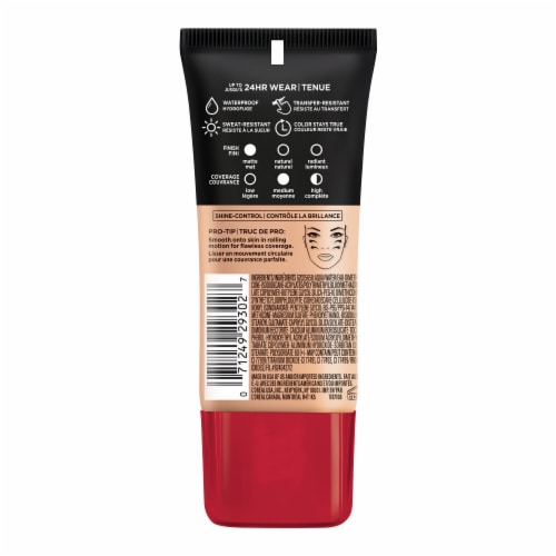 L'Oreal Paris Infallible Pro-Matte Foundation 103 Natural Buff Perspective: left