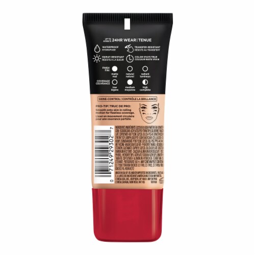 L'Oreal Paris Infallible Pro-Matte Foundation 103 Natural Buff Perspective: left