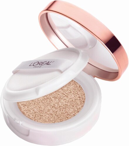 L'Oreal Paris True Match Lumi Cushion N3.5 Classic Buff Liquid Foundation Perspective: left
