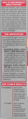 L'Oreal® Paris Revitalift® Bright Reveal SPF 30 Moisturizer Perspective: left