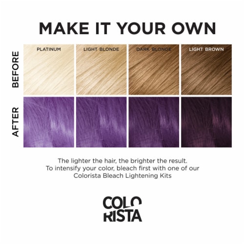 L'Oreal® Paris Colorista 400 Purple Semi-Permanent Hair Color, 1 ct - Kroger
