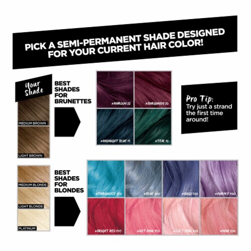 L'Oreal® Paris Colorista Burgundy 20 Semi-Permanent Hair Color, 4 fl oz -  Fred Meyer
