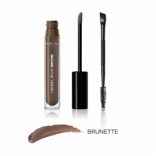 L'Oreal Paris Unbelieva Brow Tinted Brow Gel Longwear Waterproof 570 Brunette Perspective: left