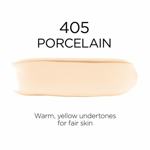 L'Oreal Paris Infallible Foundation 32 Hour Fresh Wear Lightweight 405 Porcelain Perspective: left