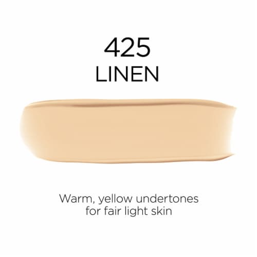 L'Oreal Paris Infallible Foundation 32 Hour Fresh Wear Lightweight 425 Linen Perspective: left