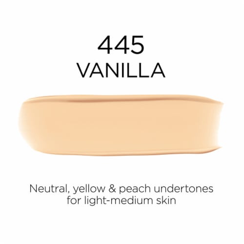 L'Oreal Paris Infallible 445 Vanilla Foundation Perspective: left