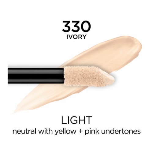 L'Oreal Paris Infallible Concealer Full Wear Full Coverage Waterproof 330 Ivory Perspective: left