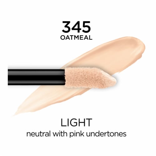 L'Oreal Paris Infallible Concealer Full Wear Full Coverage Waterproof 345 Oatmeal Perspective: left