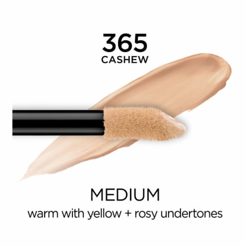 L'Oreal Paris Infallible Concealer Full Wear Full Coverage Waterproof 365 Cashew Perspective: left
